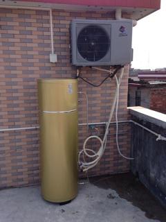 帝康空气能热水器安装案例200升
