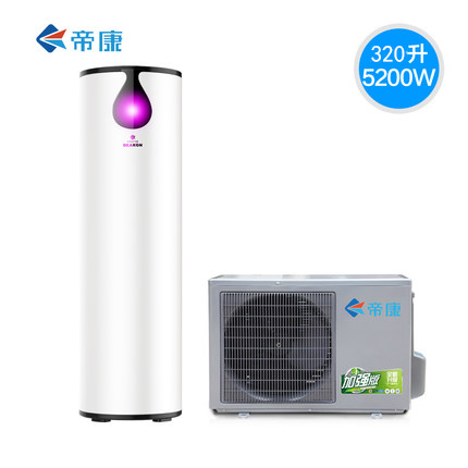 家用空气能热水器320升|热泵热水器|空气能热水器分体机