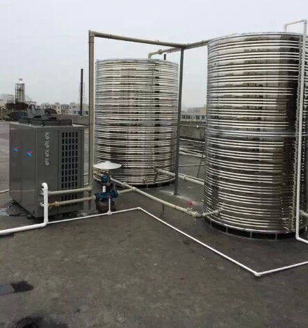 深圳某商务酒店空气能热泵热水系统工程